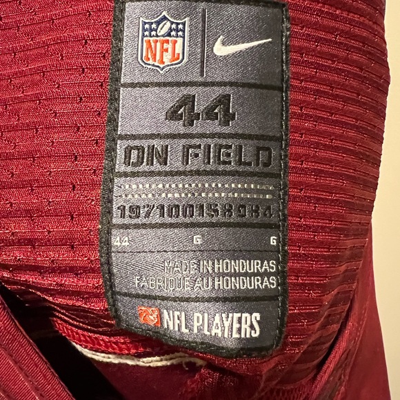 Nike Shirts Nike On Field Nfl Jersey Mens 44 Xl Rg3 Washington